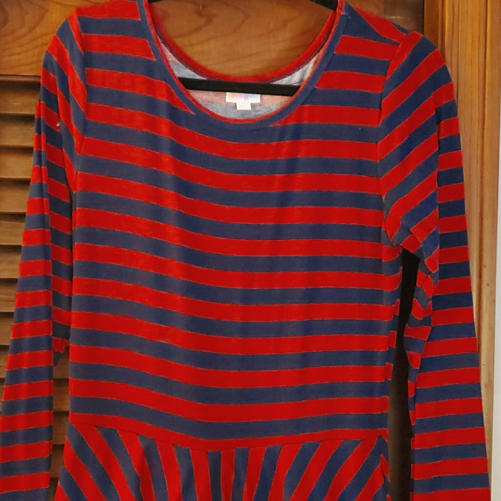 Navy, red dress Georgia size L
